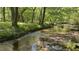This creek offers a serene view and adds natural beauty to the property at 106 Grange Dr, Wendell, NC 27591