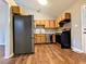 Well-equipped kitchen with stainless steel appliances and ample cabinet space at 106 Grange Dr, Wendell, NC 27591
