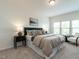 Calming main bedroom with soft lighting and neutral tones for a restful retreat at 1314 Cornell Pl, Raleigh, NC 27607
