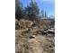 View of debris and dilapidated building at the property at 1916 E Hughes Mill Rd, Burlington, NC 27217
