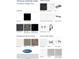 Selection of the homesite's finishes including siding, stone, shingles, countertops, flooring, lighting, and paint at 236 Golfview Ave, Benson, NC 27504