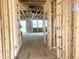 Interior view showcasing the framing, and rough-in of a new home at 236 Golfview Ave, Benson, NC 27504
