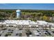 Aerial view of a shopping center featuring Office Depot, Dollar Tree, and Trader Joe's stores at 3008 Eden Harbor Ct, Raleigh, NC 27613