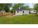 Well-maintained backyard, featuring a wooden fence, greenery, and exterior porch at 306 Coleman St, Oxford, NC 27565