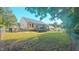 Spacious backyard with a fence and deck at 400 Southerby Dr, Garner, NC 27529