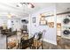 Bright dining area connecting to the living room, kitchen, and laundry at 509 Stokes Rd, Graham, NC 27253