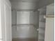 Large walk-in closet with custom shelving and ample storage space at 519 Mulberry Rd, Spring Hope, NC 27882