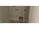 Unfinished laundry room ready for appliances and personalization at 539 Mulberry Rd, Spring Hope, NC 27882
