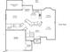 First floor floorplan showcasing the kitchen, dining, living, Gathering, and garage with included dimensions at 6 Beltre Ct, Durham, NC 27705
