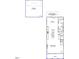 First floor layout featuring Gathering room, kitchen, eat-in area, pantry, powder room, and porch at 736 Georgias Landing Pkwy # 7, Raleigh, NC 27603