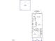 Detailed floor plan showcasing the layout of the main level with kitchen, flex room, and Gathering room at 756 Georgias Landing Pkwy # 3, Raleigh, NC 27603