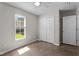 Bedroom featuring window, ceiling fan, and closet at 765 S Hollybrook Rd, Wendell, NC 27591