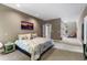 Spacious bedroom with a king-sized bed, natural light, and ample closet space at 81502 Alexander, Chapel Hill, NC 27517