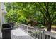 Spacious deck, complete with grill, offers a serene spot for outdoor relaxation and dining at 81502 Alexander, Chapel Hill, NC 27517