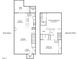 Detailed floor plan showcasing room dimensions and layout of the home at 100 Stratford Lakes Dr # 361, Durham, NC 27713