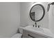 This bathroom includes a new vanity and modern fixtures at 109 Virginia Pl, Cary, NC 27513
