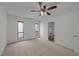 The main bedroom features a neutral carpet and ensuite bathroom at 109 Virginia Pl, Cary, NC 27513