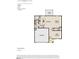 Brooke First Floor elevation B featuring a 3 car garage, kitchen, dining, Gathering and flex rooms at 11121 Salers Loop, Middlesex, NC 27557