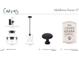 Middleton Farms 47 Lighting, Cabinet and Door Hardware options in matte black and satin nickel finishes at 11121 Salers Loop, Middlesex, NC 27557