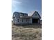 New construction of a two-story home with an attached two-car garage in a rural location at 1301 Parkertown Rd, Four Oaks, NC 27524