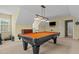 Spacious game room with pool table and entertainment area at 138 Tramway Cir, Angier, NC 27501
