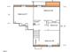 Upstairs floor plan with bedrooms and a bathroom at 141 Jones Franklin Rd # E, Raleigh, NC 27606