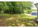A beautiful, spacious backyard featuring a lush lawn and mature trees, creating a serene and private outdoor space at 1917 Tucker St, Burlington, NC 27215
