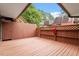 Private wooden deck is perfect for relaxing or entertaining at 192 Summerwalk Cir, Chapel Hill, NC 27517