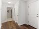 Bright hallway with hardwood floors at 192 Summerwalk Cir, Chapel Hill, NC 27517