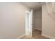 Walk-in closet with carpeted floor and view into another room at 279 Hopewell Branch Ct, Smithfield, NC 27577