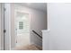 Hallway view leading to bedroom with carpet at 279 Hopewell Branch Ct, Smithfield, NC 27577