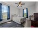 Light-filled bedroom with natural light and a ceiling fan at 3015 Winston Dr # 117, Burlington, NC 27215