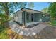 Charming single-story home featuring a freshly painted exterior and a cozy front porch at 308 Lynn Road, Durham, NC 27703