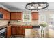 Lovely kitchen with stainless steel appliances and great cabinet space at 3169 Diana Cir, Burlington, NC 27215