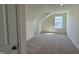 Spacious bedroom with dormer window and neutral carpet at 367 Whitley Ridge Dr, Clayton, NC 27527