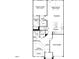 Detailed first floor plan featuring owner's suite, kitchen, Gathering room, and garage at 367 Whitley Ridge Dr, Clayton, NC 27527