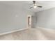 Bright bedroom featuring neutral walls, plush carpeting, and a modern ceiling fan for added comfort at 40 W Victoria Ridge Dr # 18, Selma, NC 27576