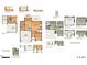 Detailed floor plan showcasing the layout of the home's first and second floors at 40 W Victoria Ridge Dr # 18, Selma, NC 27576