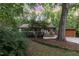 Charming single-story home with a landscaped front yard and welcoming entry porch at 421 Ridgefield Rd Rd, Chapel Hill, NC 27517