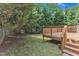 Wooden deck and private backyard at 4533 Whistling Way, Raleigh, NC 27616