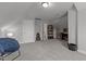 Cozy room with light gray walls, carpet flooring and storage space along the walls at 4562 Brighton Ridge Dr, Apex, NC 27539