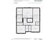 Second floor plan featuring bedrooms, closets, bathrooms, laundry room, and entertainment space layout and dimensions at 4601 Okeechobee Ct, Fuquay Varina, NC 27526