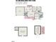 Detailed floor plan of a house showing the layout of rooms, including bedrooms, bathrooms, and kitchen at 59 Long Grass Dr, Smithfield, NC 27577
