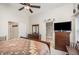Bedroom with ensuite bathroom access and traditional furniture at 59 Long Grass Dr, Smithfield, NC 27577