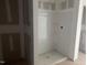 Bathroom featuring a shower stall at 6828 Galloway Dr, Middlesex, NC 27557