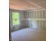 A bedroom with neutral tones awaiting personalization at 6828 Galloway Dr, Middlesex, NC 27557