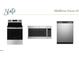 Slate kitchen appliances in Middleton Farms 45 featuring an oven, microwave and dishwasher at 6828 Galloway Dr, Middlesex, NC 27557