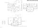 Detailed floor plan of a home featuring the first floor, second floor, and basement layouts at 823 Churchill Dr, Chapel Hill, NC 27517