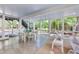Relaxing screened porch with seating area, natural light, and view of green yard at 823 Churchill Dr, Chapel Hill, NC 27517
