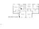 Second floor plan showcases bedrooms, laundry, and walk-in closets, with dimension notations at 823 Churchill Dr, Chapel Hill, NC 27517
